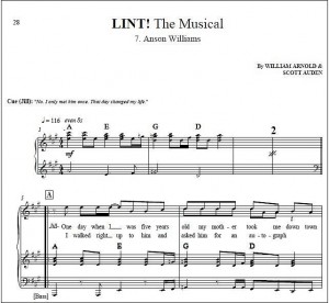 sheet music example